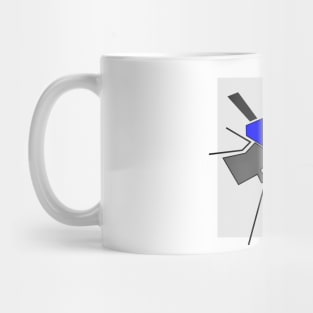 Geometrical pattern in constructivism style Mug